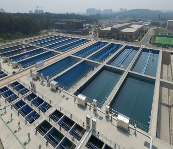 Hangang water system sewage pipes 2-2 section